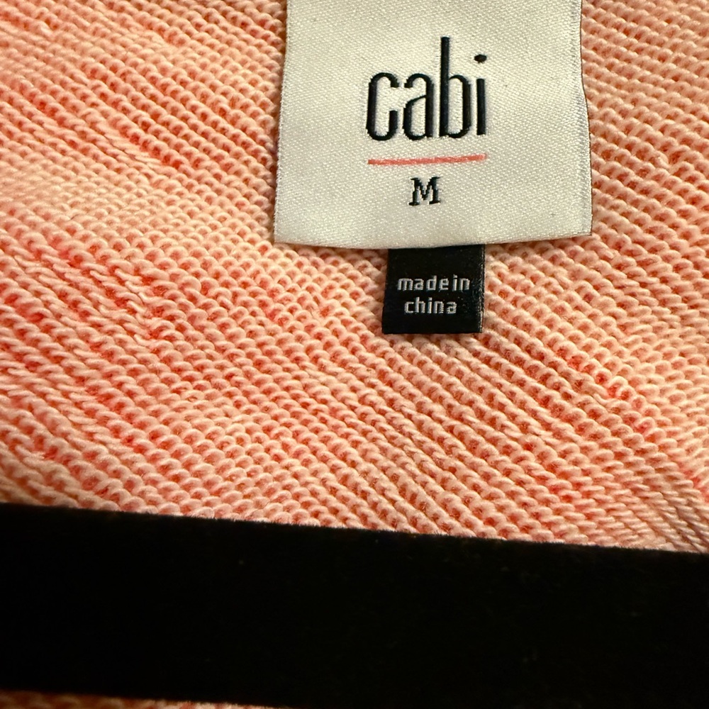 Cabi Coral Deluxe Hoodie Zip Up Jacket Size Medium - Picture 3 of 4